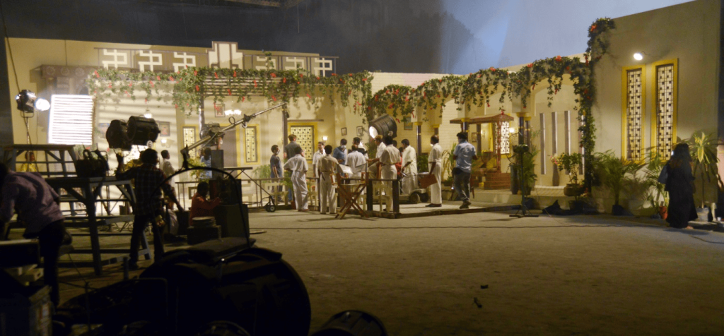 Film Set and Film Set Experts in Ramoji Film City Hyderabad during shoot